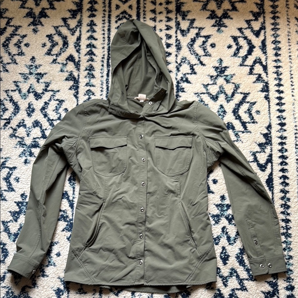 Duluth trading co Women's Green Hooded Jacket